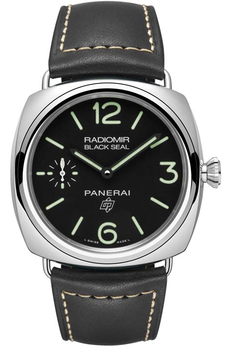 review panerai radiomir black seal|Panerai radiomir black seal automatic.